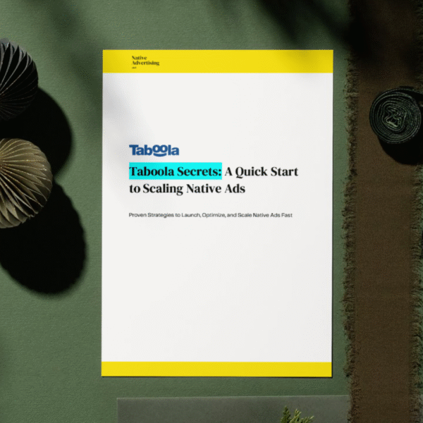 Taboola Ads Cheat Sheet